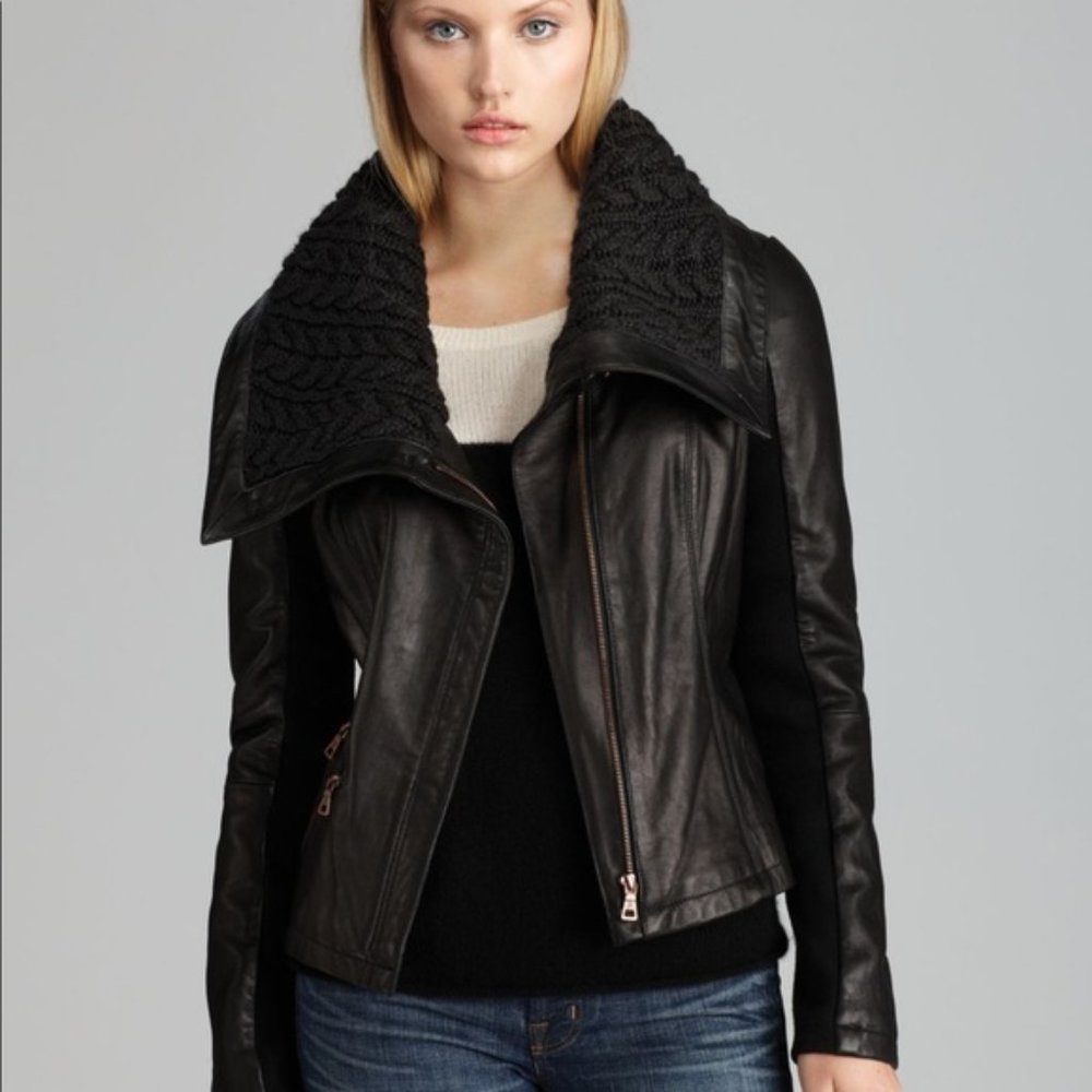 Sam Edelman Black Leather Jacket